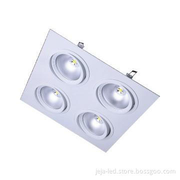 4x5W  Square led recessed light with bridgelux chip